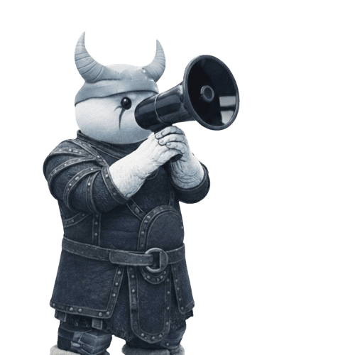 White Floki Background